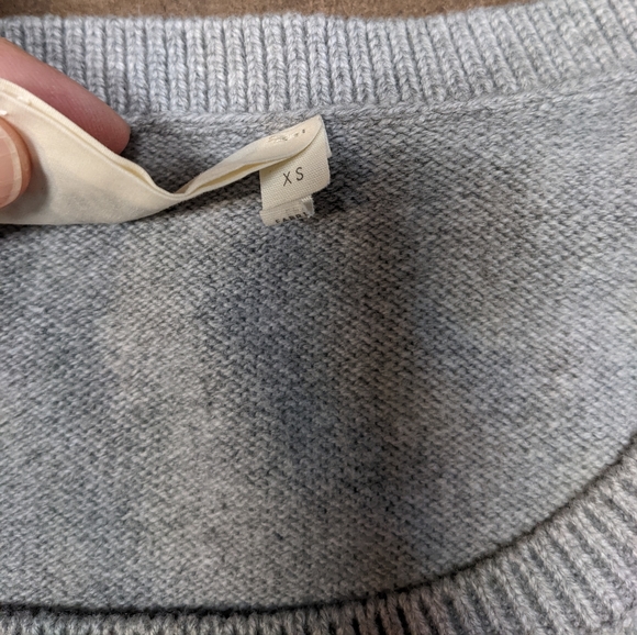 Anthropologie Monogram HWR Button Tree Tunic Sweater XS - Picture 6 of 7